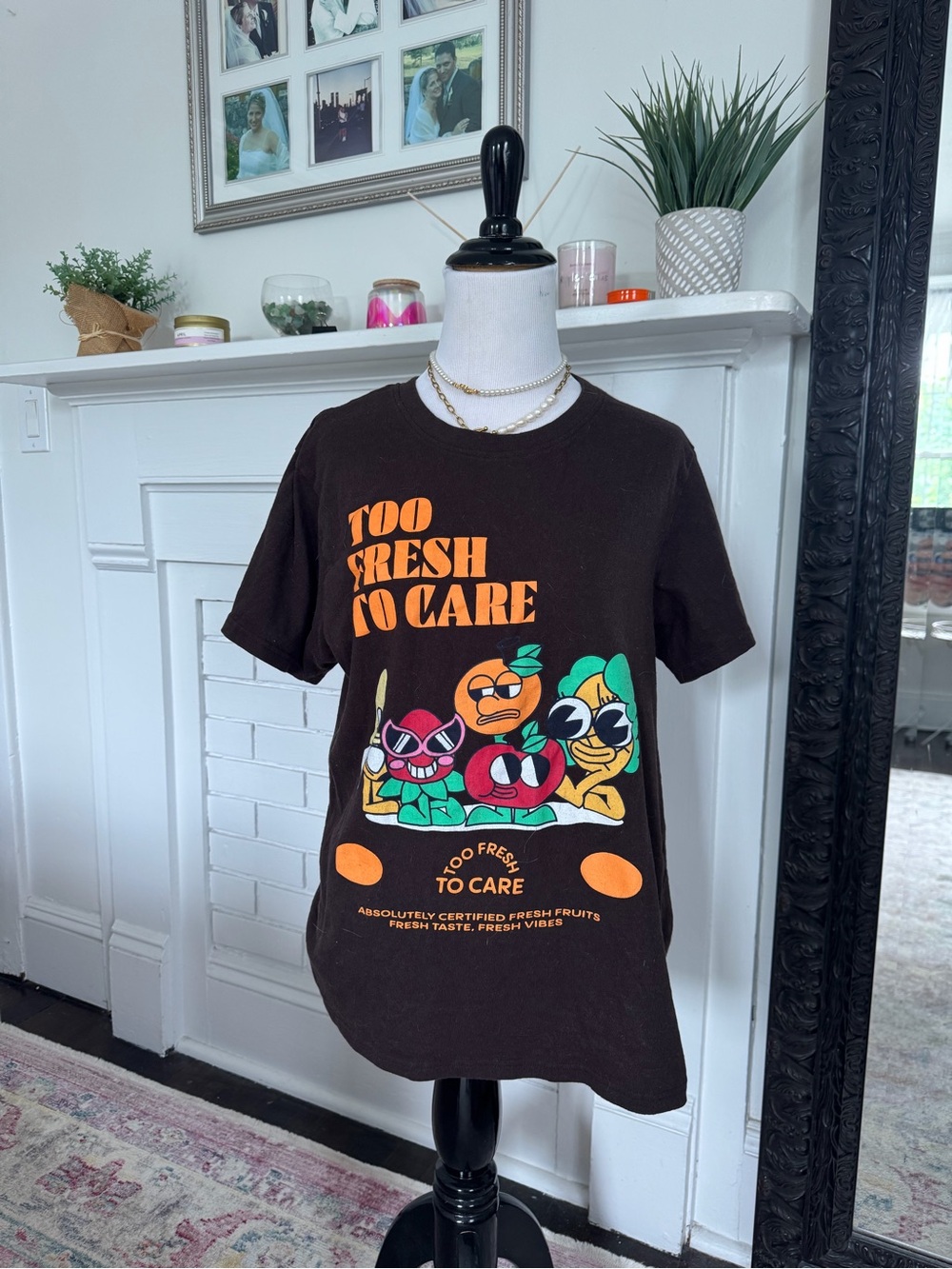 Too Fresh to Care Graphic Tee